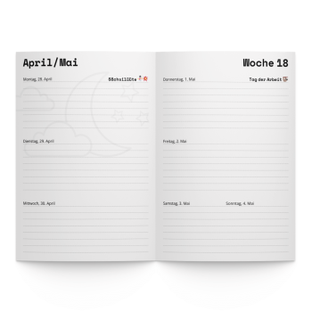 Preview: EKZ-Schulagenda 2024/25 für Privatpersonen